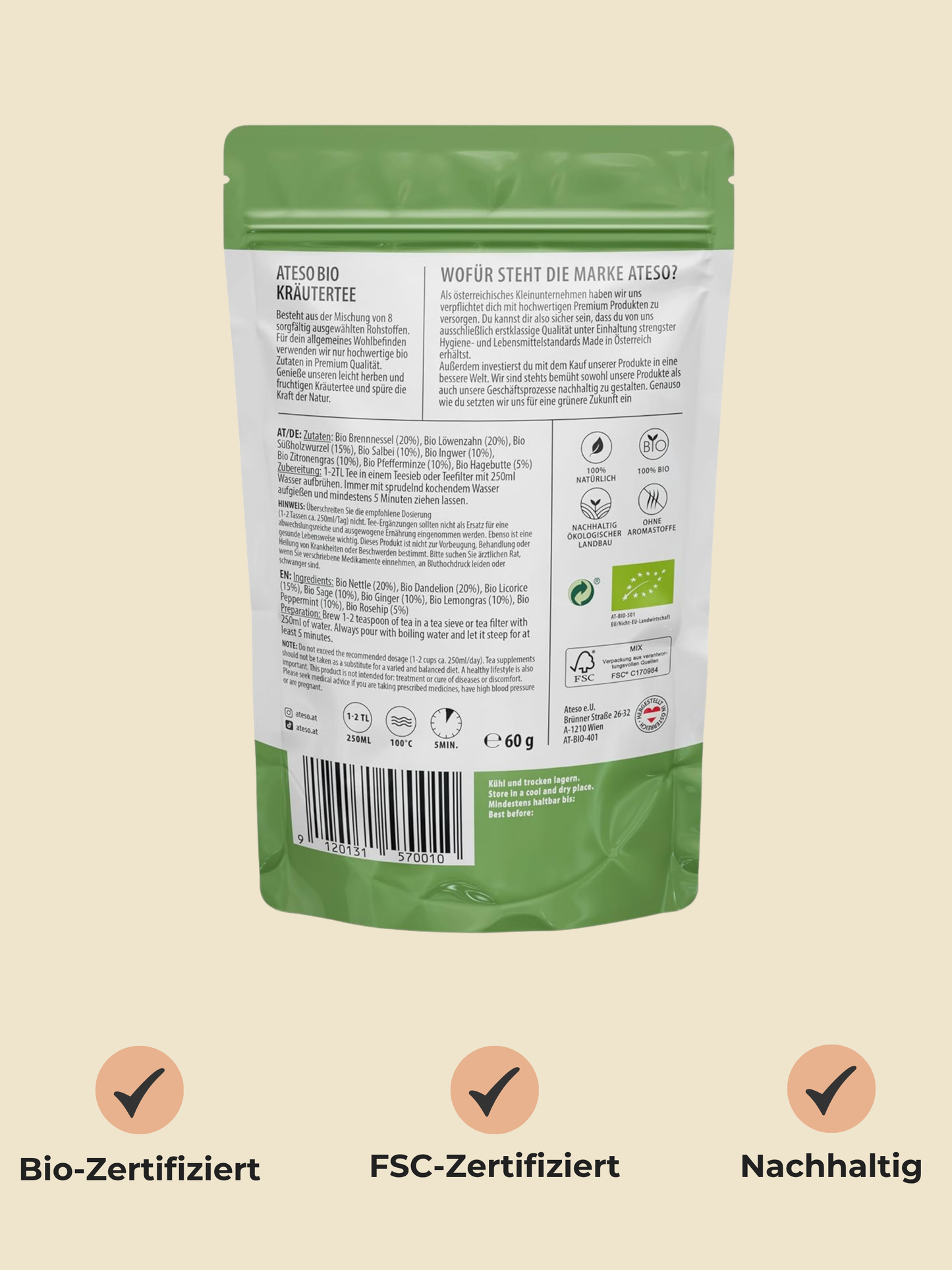 Bio Detox Kräutertee - 60g